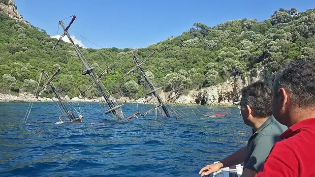 Marmaris'te Tur Teknesi Battı: 148 Kişi Kurtarıldı