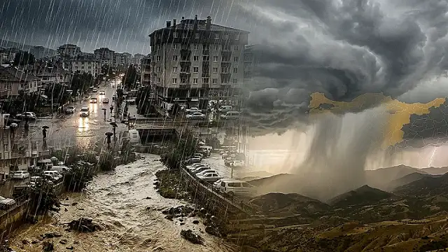 Meteoroloji'den Yeni Haftaya İlişkin Hava Durumu Raporu: Sağanak ve Fırtına Uyarısı