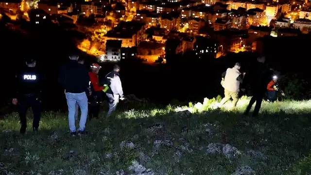 Nevşehir'de 1230 Rakımlı Tepede Mahsur Kalan Kadın Kurtarıldı
