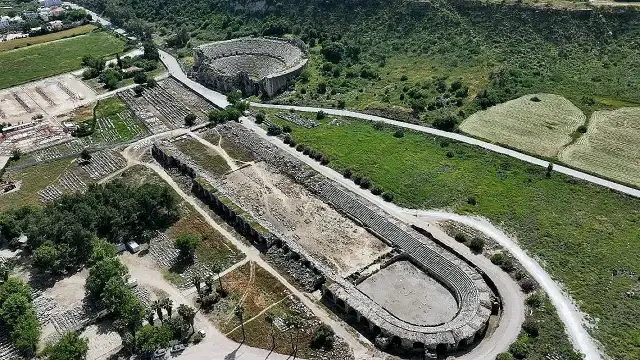 Perge Antik Kenti'nde Roma Dönemi İnfaz Mekanizması Keşfedildi