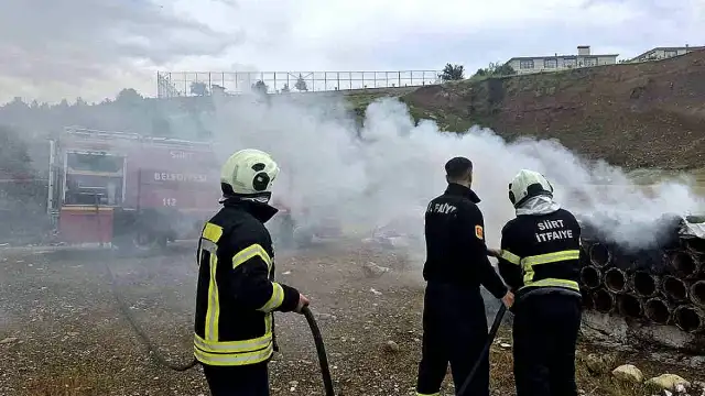 Siirt'te Çıkan Yangında Binlerce Arı Telef Oldu