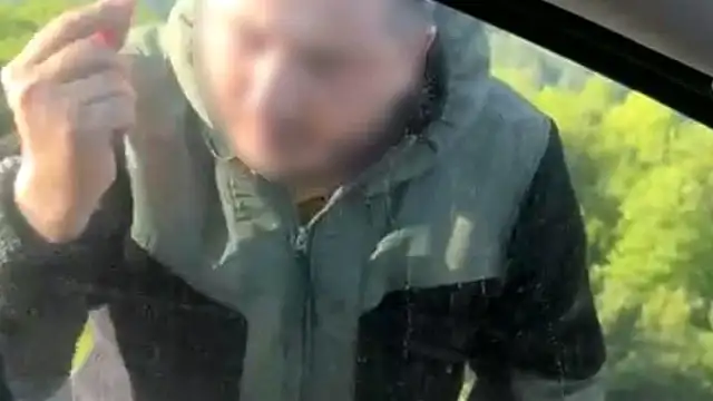 TEM Otoyolu'nda Bayram Dönüşü Trafik Magandası Dehşeti: Aileye Saldırı Anı Kamerada