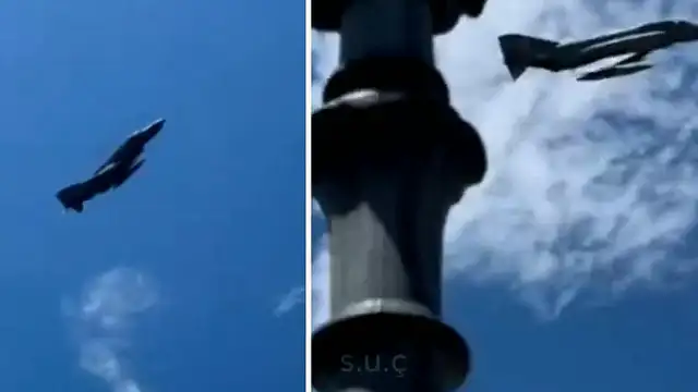 Yunan Savaş Uçakları Türk Hava Sahasına Yakın Mesafede Alçak Uçuş Gerçekleştirdi