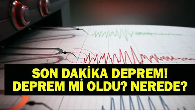 2 Haziran 2026 Erzincan'da Hafif Şiddette Deprem Meydana Geldi