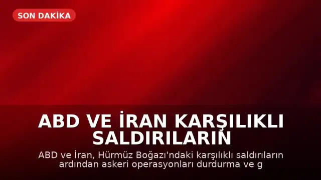 ABD ve İran Karşılıklı Saldırıların Ardından Geri Çekilme Kararı Aldıklarını Duyurdu