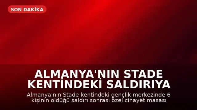 Almanya'nın Stade Kentindeki Saldırıya İlişkin Soruşturma Detayları
