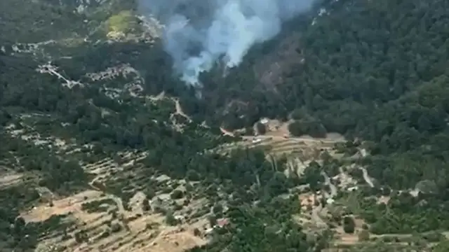 Antalya Kaş'taki Orman Yangını Kontrol Altına Alındı