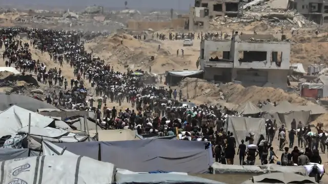 Birleşmiş Milletler: İsrail'in Yangın Çıkarıcı Mühimmat Kullanımı Gazze'de Aileleri Yerinden Ediyor