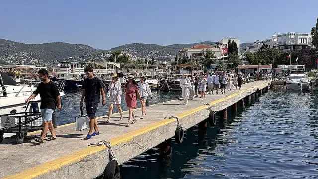 Bodrum'da Tekne Turlarına Yoğun İlgi