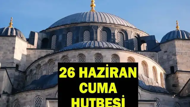 Diyanet İşleri Başkanlığı'ndan 'Aile Olmak' Konulu Cuma Hutbesi