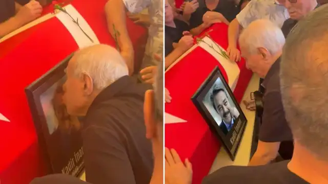 Harbiye Muhsin Ertuğrul Sahnesi'nde Kadir İnanır İçin Son Yolculuk: İlyas Salman'dan Duygusal Veda