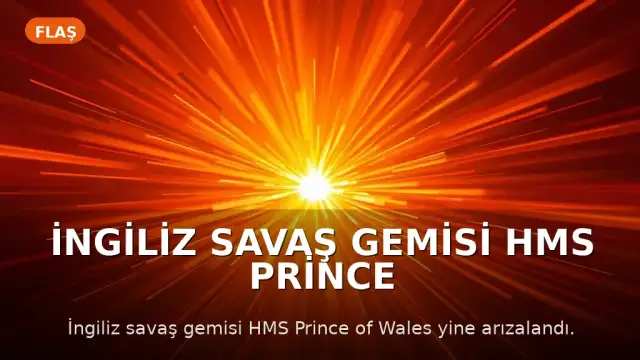 İngiliz Savaş Gemisi HMS Prince of Wales Yine Arızalandı, Dünya Kupası Heyecanı Başlıyor