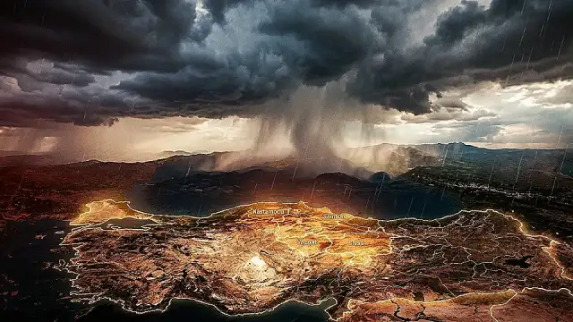 Meteoroloji Uyardı: Kuvvetli Sağanak Geliyor, Sıcaklıklar Artacak