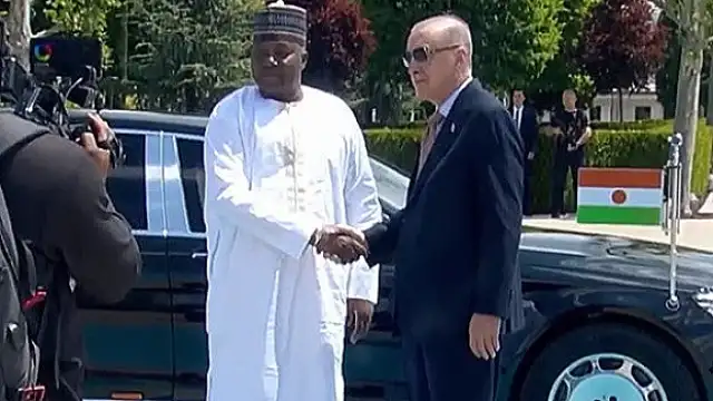 Nijer Cumhurbaşkanı Abdurrahman Tchiani Ankara'yı Ziyaret Etti