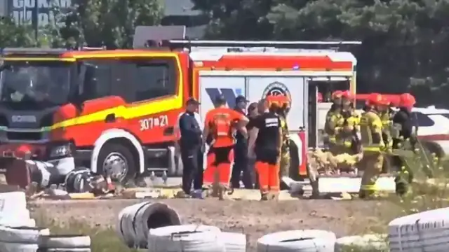 Polonya'da uçak kazası: 2 kişi hayatını kaybetti