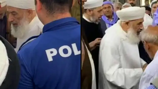 Şanlıurfa'da Cami İçinde El Öpme Tartışması: Polis Memurunun Sıradaki Görüntüsü Tepki Çekti