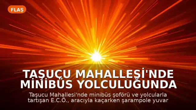Taşucu Mahallesi'nde Minibüs Yolculuğunda Arbede ve Ölümlü Kaza