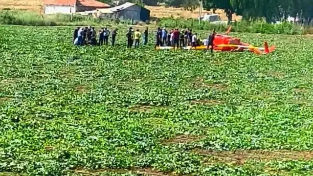Ankara Temelli'de Hava Aracı Düştüğü İddia Edildi