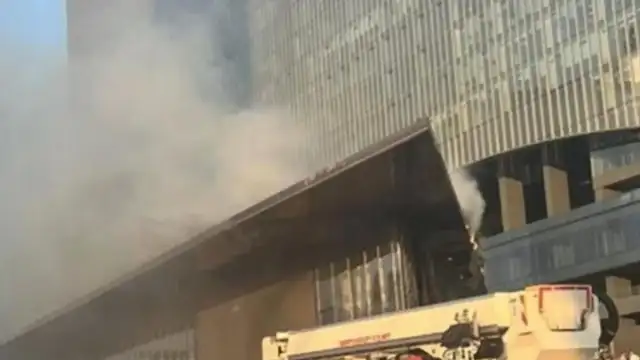 Ankara YDA Center'daki Yangın Kontrol Altına Alındı