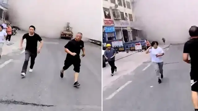 Çin'in Chongqing Bölgesinde Büyük Heyelan: Çok Sayıda Bina Yıkıldı