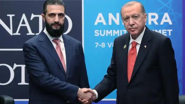 Cumhurbaşkanı Erdoğan Suriye Cumhurbaşkanı Şara ile bir araya geldi