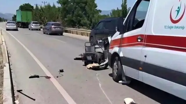 Denizli'nin Acıpayam İlçesinde Trafik Kazası: Elektrikli Bisiklet Sürücüsü Hayatını Kaybetti