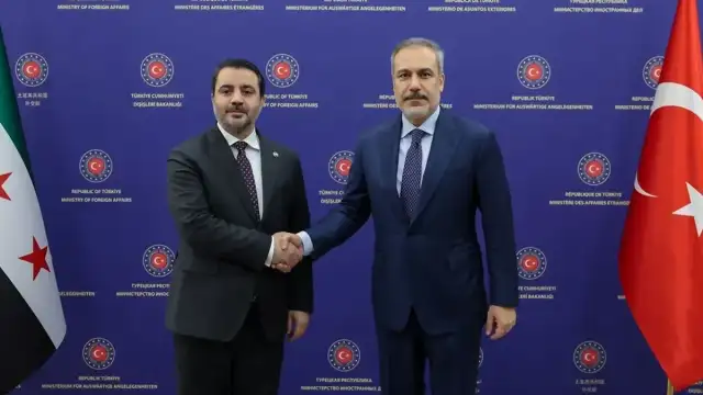 Dışişleri Bakanı Hakan Fidan, Suriye Dışişleri Bakanı Esad Hasan ile bir araya geldi