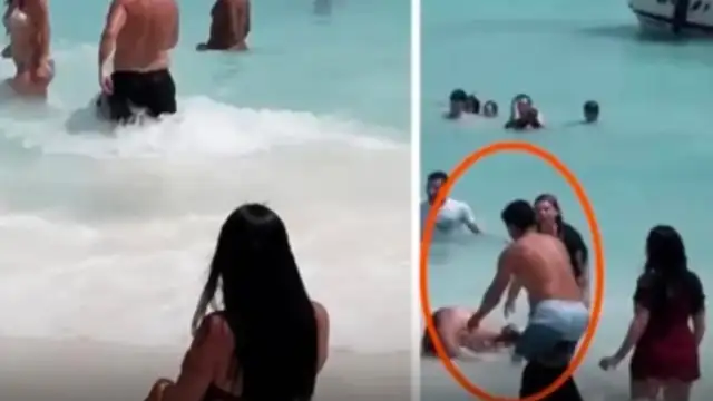 Dominik Cumhuriyeti Saona Adası'nda Kadına Yönelik Şiddet Olayı