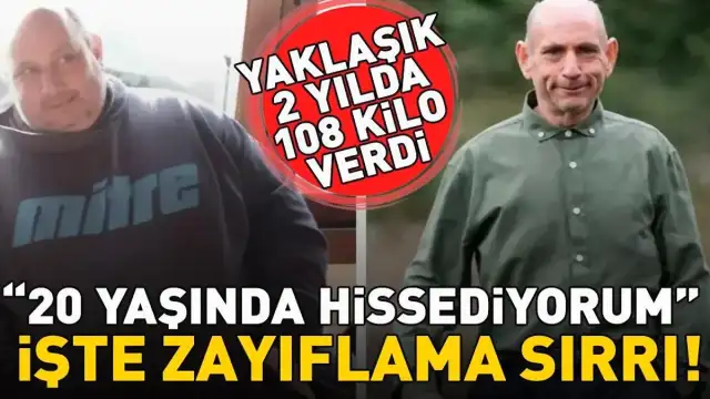 İngiltere'de Yaşayan Graham Baalham 2 Yılda 108 Kilo Verdi