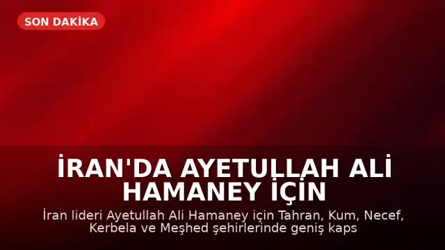 İran'da Ayetullah Ali Hamaney İçin Cenaze Törenleri Düzenlenecek