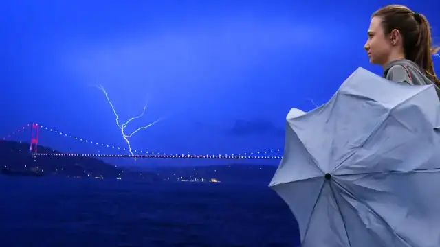 İstanbul'a 4 Günlük Serin ve Yağışlı Hava Geliyor
