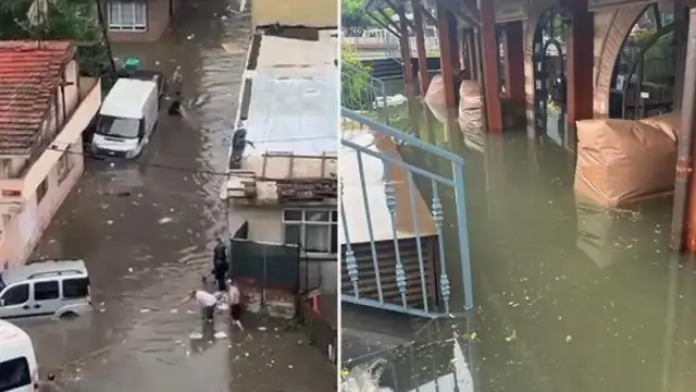 İstanbul'da Şiddetli Sağanak: Birçok İlçe Su Baskınlarıyla Mücadele Ediyor