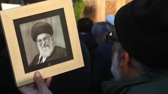 Kerbela'da Eski İran Lideri Ali Hamaney İçin Cenaze Töreni Başladı