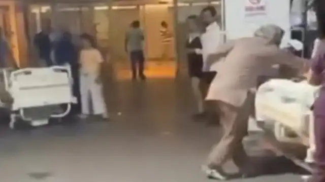 Kocaeli Başiskele'de Hastane Yoğun Bakım Ünitesinde Yangın Çıktı