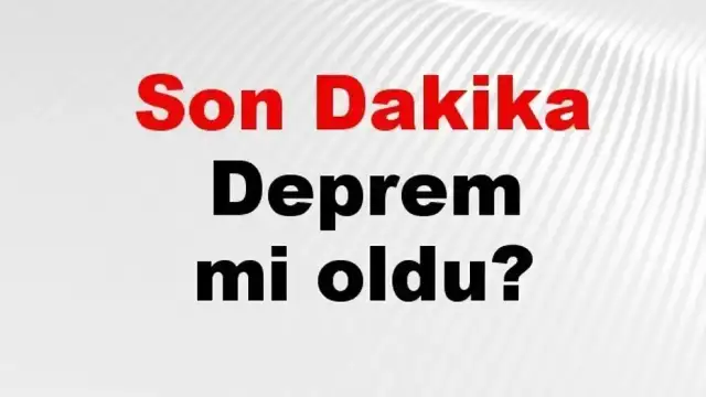 Muğla Datça'da 3.7 Büyüklüğünde Deprem Meydana Geldi