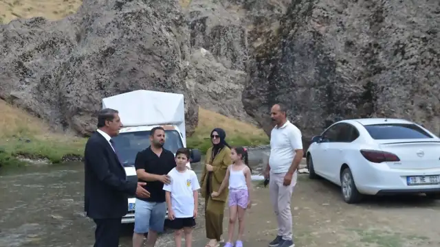 Muş Kızılağaç Kanyonu Ziyaretçilerin Odak Noktası Haline Geldi