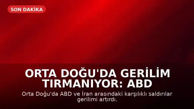 Orta Doğu'da Gerilim Tırmanıyor: ABD ve İran Arasında Karşılıklı Saldırılar Gerçekleşti