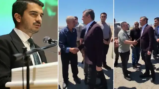 Özgür Özel, Tutuklu Çankaya Belediye Başkanı Hüseyin Can Güner'i Ziyaret Etti