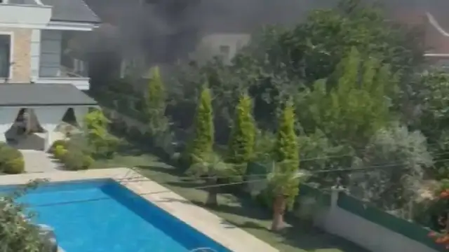 Silivri Gümüşyaka Mahallesi'nde Villada Yangın Çıktı