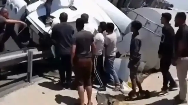 Şırnak Silopi'de Tankerin Devrilmesi Sonucu Bir Kişi Hayatını Kaybetti