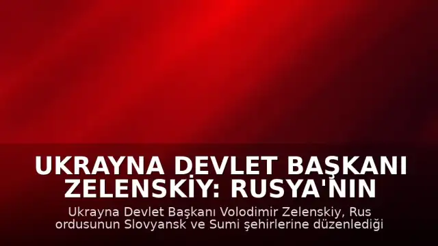 Ukrayna Devlet Başkanı Zelenskiy: Rusya'nın hava saldırılarında 6 kişi hayatını kaybetti
