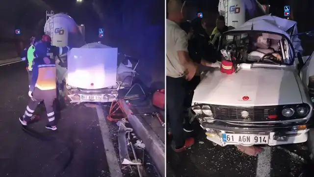 Yeni Zigana Tüneli'nde Trafik Kazası: 1 Ölü, 2 Yaralı