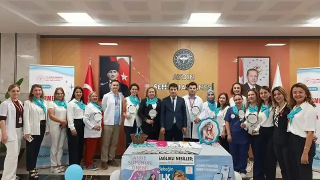 Aydın Şehir Hastanesi'nde Anne Sütünün Önemi Vurgulandı