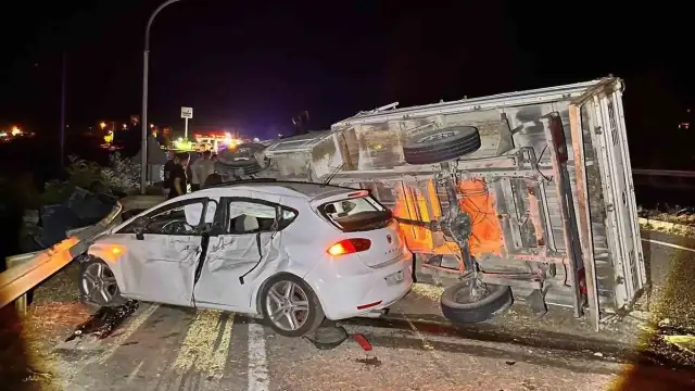 Kula'da Trafik Kazası: 1 Yaralı