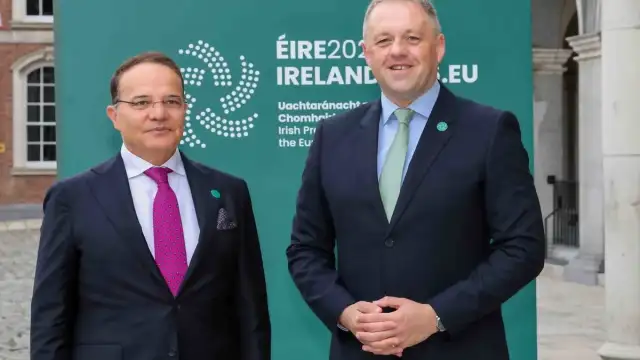 Dışişleri Bakan Yardımcısı Bozay, Dublin'de İrlandalı Yetkililerle Görüştü