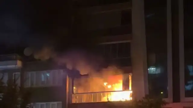 Aydın Efeler'de Yangın: 5 Kişi Dumandan Etkilendi