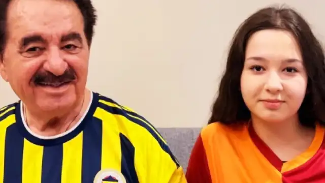 İbrahim Tatlıses, Kızı E.A. ile Derbiyi RAMS Park'ta İzledi