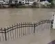 Amasya'da Yeşilırmak Taştı, Gezi Yolları Sular Altında Kaldı