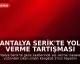 Antalya Serik'te Yol Verme Tartışması Silahlı Kavgaya Dönüştü: 3 Kişi Hayatını Kaybetti