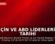 Çin ve ABD Liderleri Tarihi Görüşmeye Başladı